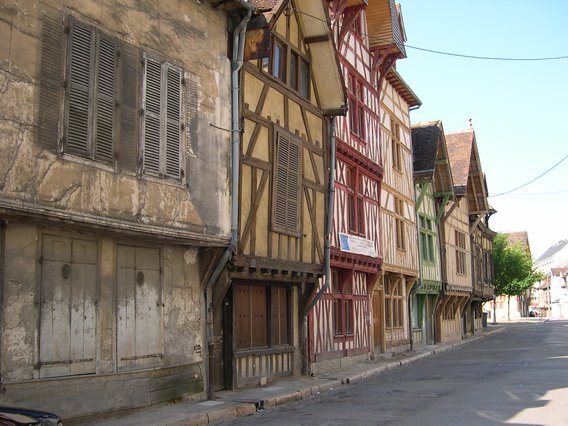  façades multicolores